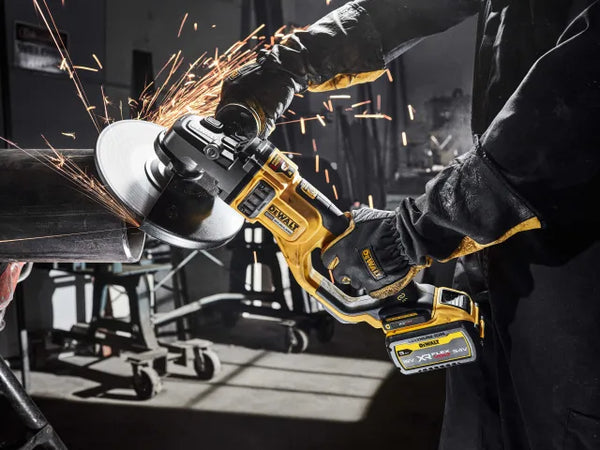 DEWALT DCG460X2XR FlexVolt Angle Grinder 54V 2 x 3.0Ah Li-ion – – Now available at MTN Shop UK.