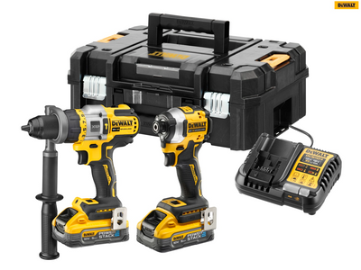 DeWalt DCK2052H2 POWERSTACK™ Twin Kit 2 x 5.0Ah Li-ion – – Now available at MTN Shop UK.