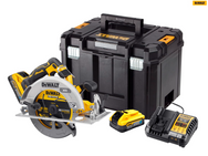 DeWalt DCS573H2T XR Advantage Circular Saw 190mm 18V 2 x 5.0Ah POWERSTACK Li-ion – – Now available at MTN Shop UK.