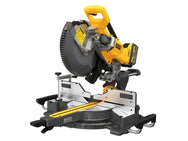 DEWALT DCS781X2 XR FlexVolt Mitre Saw 305mm 54V 2 x 3.0Ah Li-ion – – Now available at MTN Shop UK.