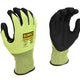 DeWALT Power Tools Hi-Vis Cut D Grip Gloves - L (Size 9)