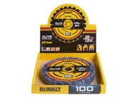 DeWALT Power Tools 24T ELITE™ Series 165mm Circular Saw Blade CDU (10 Blades)