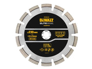DEWALT ELITE SERIES™ Asphalt Diamond Segmented Wheel 230 x 22.23mm – – Now available at MTN Shop UK.