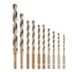 DEWALT DT20620 BLACK&GOLD HSS Drill Set, 10 Piece