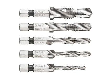 DEWALT DT50060 Impact Ready Drill Tap Set, 5 Piece – – Now available at MTN Shop UK.