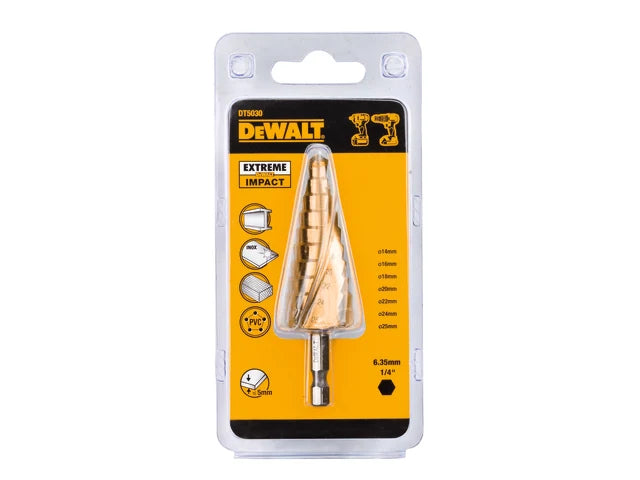 DEWALT Extreme Step Drill Bit 14-25mm – – Now available at MTN Shop UK. - imagen 3