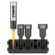 DEWALT 5pc Bit Bar Nutdriver 8mm, 10mm & 13mm