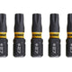 DeWALT Power Tools EXTREME FlexTORQ Bits T27 x 25mm (Pack 5)