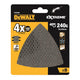 DeWALT Power Tools EXTREME Mesh Detail Sander Sheet 93 x 93mm 240G (Pack 5)