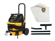 DEWALT DWV905M M-Class Construction Dust Extractor 38 litre 1400W 110V – – Now available at MTN Shop UK. - imagen 2