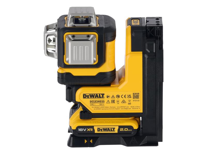 DeWALT Power Tools DCLE34035D1 3x360 Remote Control Green Laser 18V 1 x 2.0Ah Li-ion - imagen 2