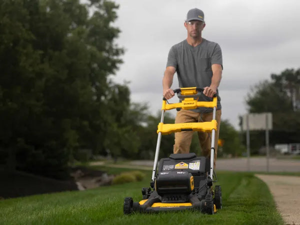 DEWALT DCMWSP156N XR Rear Wheel Drive Lawnmower 2 x 18V Bare Unit – – Now available at MTN Shop UK.