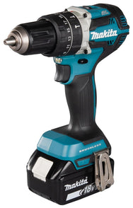 Makita - Makita DHP484 Brushless Combi Drill - Makita 18V cordless brushless drill with adjustable settings. - imagen 2