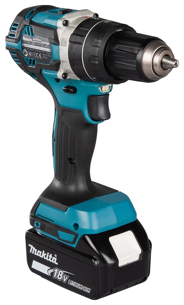 Makita - Makita DHP484 Brushless Combi Drill - Makita cordless drill 18V lithium-ion battery. - imagen 5