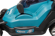 Makita - Makita DLM432 LXT Lawnmower 43cm - Makita cordless lawn mower, 430mm, 36V, blue design. - imagen 3