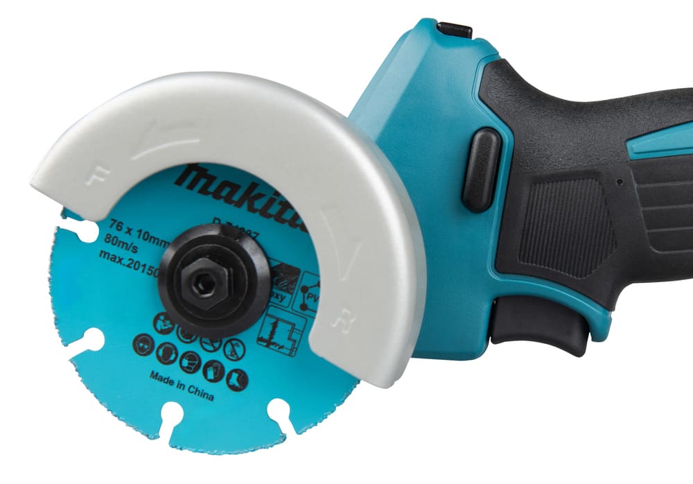 Makita - Makita DMC300Z LXT Compact Cut-off Saw 18V Bare Unit - Compact cordless power cutter with blue circular blade. - imagen 2