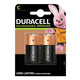 Duracell C Cell 3000Mah Rechargeable Batteries (Pack 2)