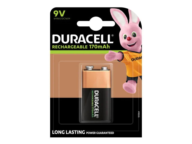 Duracell 9V 170Mah Rechargeable Battery – – Now available at MTN Shop UK.