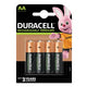 Duracell AA Cell 1300Mah Rechargeable Batteries (Pack 4)