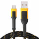 DEWALT Telecoms USB A to USB C Reinforced Charging Cable 3m (10ft)