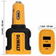DEWALT Telecoms 2-Port Mobile USB Charger 24W