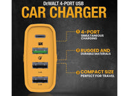 DEWALT Telecoms 4-Port Mobile USB PD Charger 60W - imagen 3