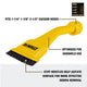 DEWALT Vacuum DXVA00-4300E Claw Utility Nozzle/Brush