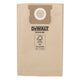 DEWALT Vacuum DXVA19-4201 Dust Bag (Pack 3)