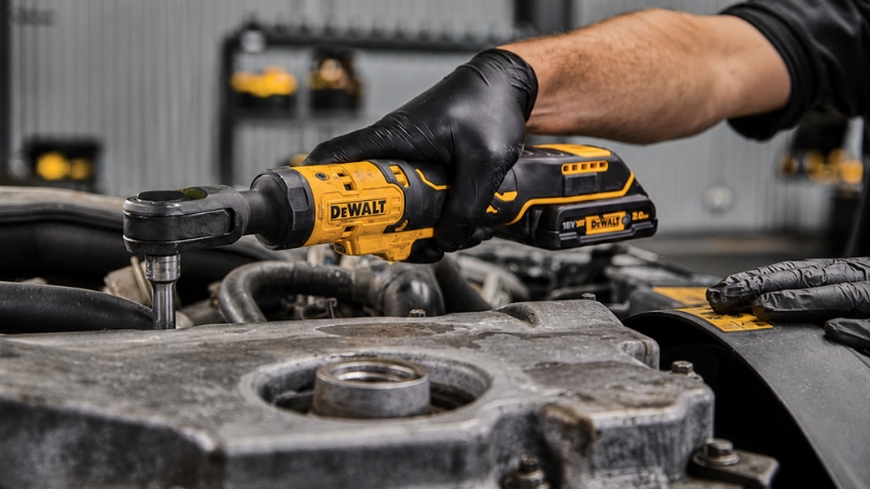 9. Cordless Ratchet Wrench