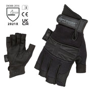 Dirty Rigger Comfort Fit™ Black Edition Rigger Glove – Fingerless - imagen 2