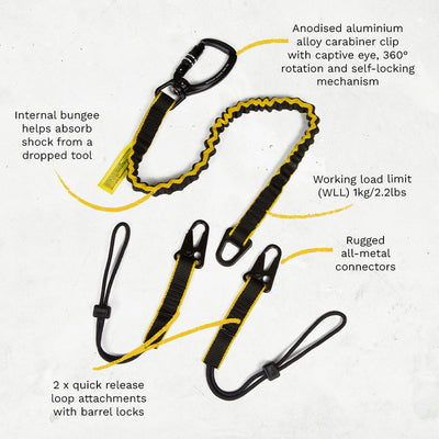 Dirty Rigger Interchangeable Tool Lanyard V2.0