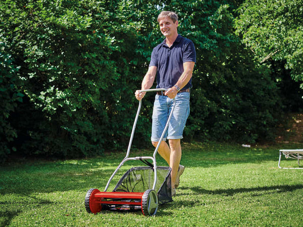 Einhell GC-HM 400 Hand Push Lawn Mower 40cm – – Now available at MTN Shop UK.