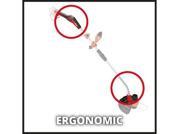 Einhell GE-CT 18/33 Li E-Solo Power X-Change Lawn Trimmer 18V Bare Unit – – Now available at MTN Shop UK.