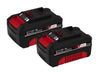 Einhell Power X-Change Battery Twin Pack 18V 4.0Ah Li-ion – – Now available at MTN Shop UK.