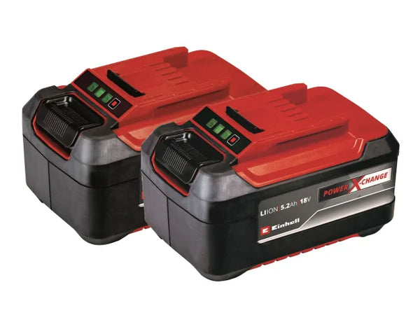 Einhell Power X-Change Battery Twin Pack 18V 5.2Ah Li-ion – – Now available at MTN Shop UK.