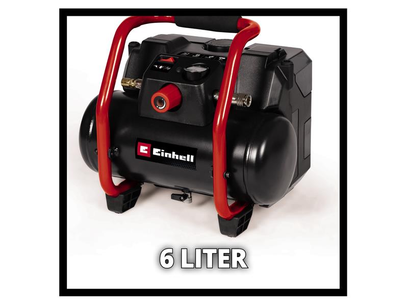 Einhell TE-AC 36/150 Li OF-Solo Power X-Change Air Compressor 36V (2x18V) Bare Unit - imagen 5