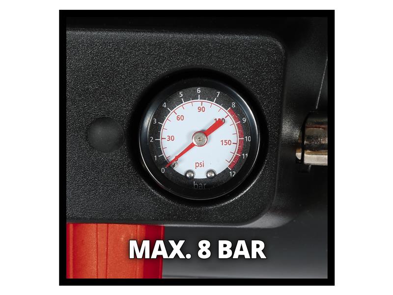 Einhell TE-AC 36/150 Li OF-Solo Power X-Change Air Compressor 36V (2x18V) Bare Unit - imagen 6
