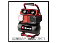 Einhell TE-AC 18/75 Li OF-Solo Power X-Change Air Compressor 18V Bare Unit - imagen 2