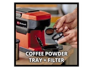 Einhell TE-CF 18 Li-Solo Power X-Change Coffee Maker 18V Bare Unit - imagen 3