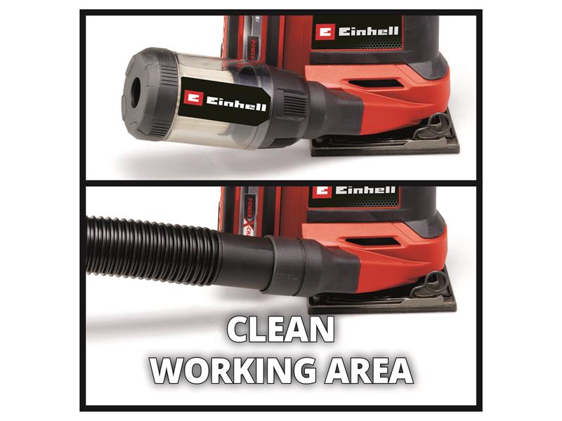 Einhell TE-OS 18/113 Li-Solo Power X-Change Palm Sander 18V Bare Unit - imagen 3