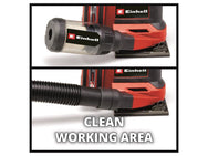Einhell TE-OS 18/113 Li-Solo Power X-Change Palm Sander 18V Bare Unit - imagen 3
