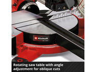 Einhell TE-SM 36/210 Li-Solo Power X-Change Sliding Mitre Saw 18V Bare Unit - imagen 2