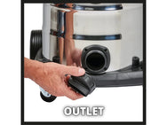 Einhell TE-VC 2340 SACL Wet/Dry Vacuum Cleaner 1500W 240V – – Now available at MTN Shop UK. - imagen 9