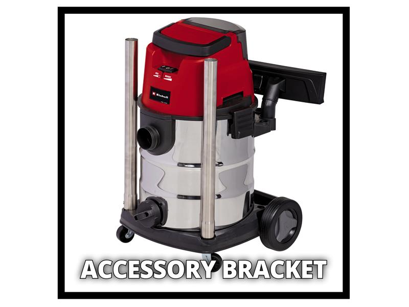 Einhell TE-VC 36/25 Li S-Solo Wet/Dry Vacuum Cleaner 36V (2 x 18V) Bare Unit - imagen 4
