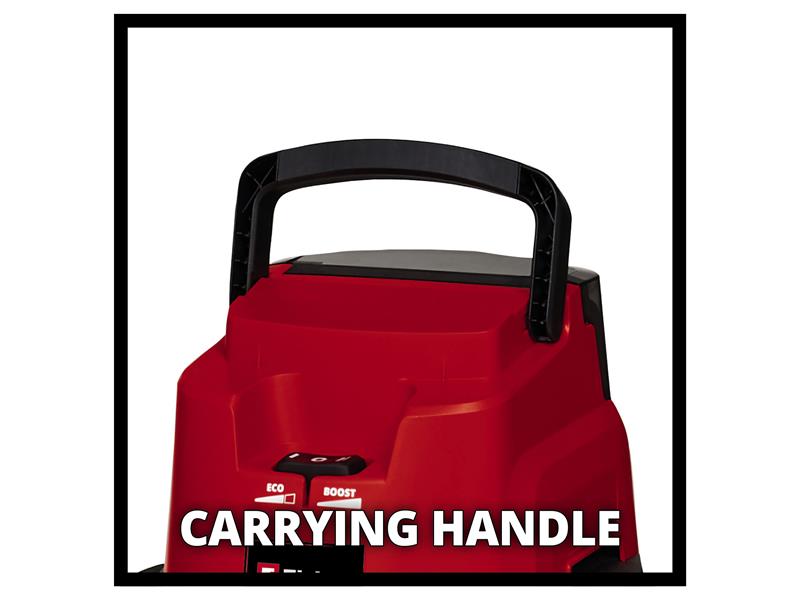 Einhell TE-VC 36/25 Li S-Solo Wet/Dry Vacuum Cleaner 36V (2 x 18V) Bare Unit - imagen 5
