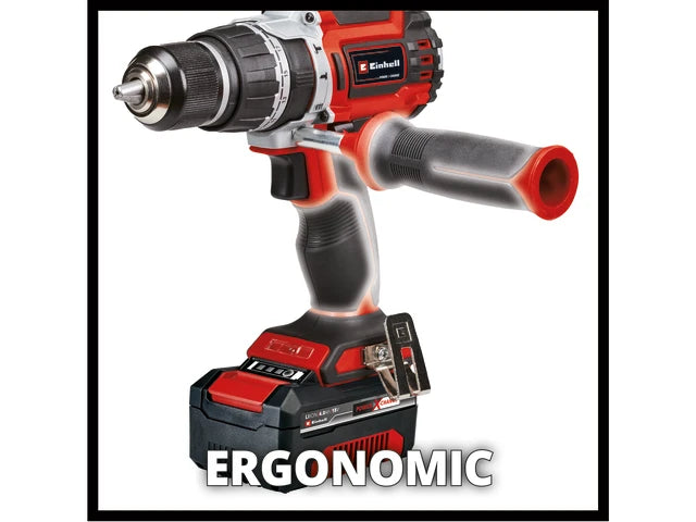 Einhell TP-CD 18/60 Li-i BL Power X-Change Combi Drill 18V 2 x 4.0Ah Li-ion – – Now available at MTN Shop UK. - imagen 5