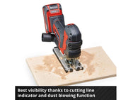 Einhell TP-JST 18/135 Li BL-Solo Power X-Change Jigsaw 18V Bare Unit - imagen 3