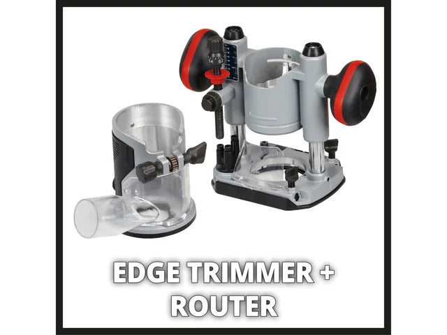 Einhell TP-RO 18 Set Li BL-Solo Power X-Change Router/Palm Router 18V Bare Unit – – Now available at MTN Shop UK. - imagen 4