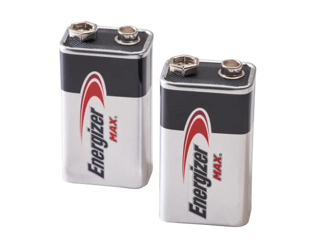 Energizer® Max® 9V Batteries (Pack 2)