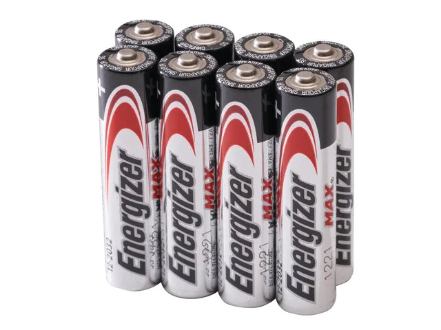 Energizer® MAX® AAA Alkaline Batteries (Pack 4 + 4 Free)